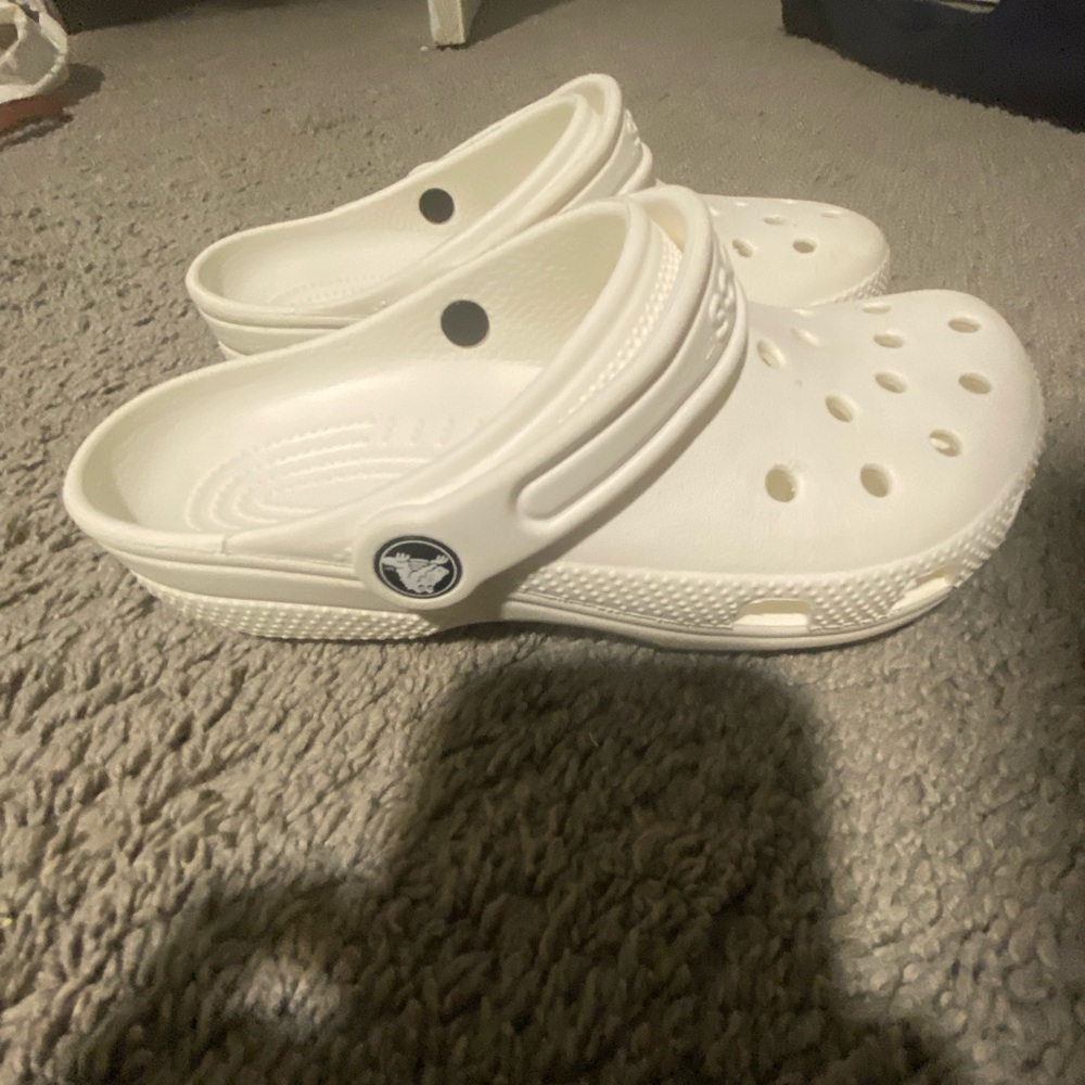 CROCS Kids' Classic White Water Shoes